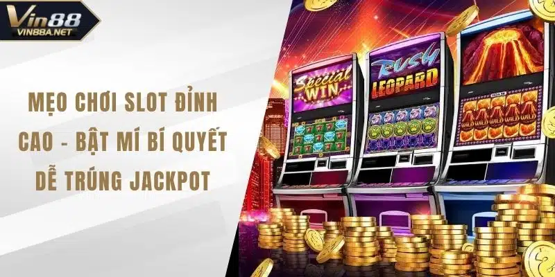 Mẹo Chơi Slot Đỉnh Cao - Bật Mí Bí Quyết Dễ Trúng Jackpot